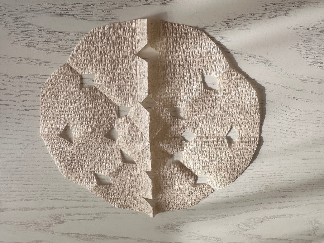 広げたらできあがり