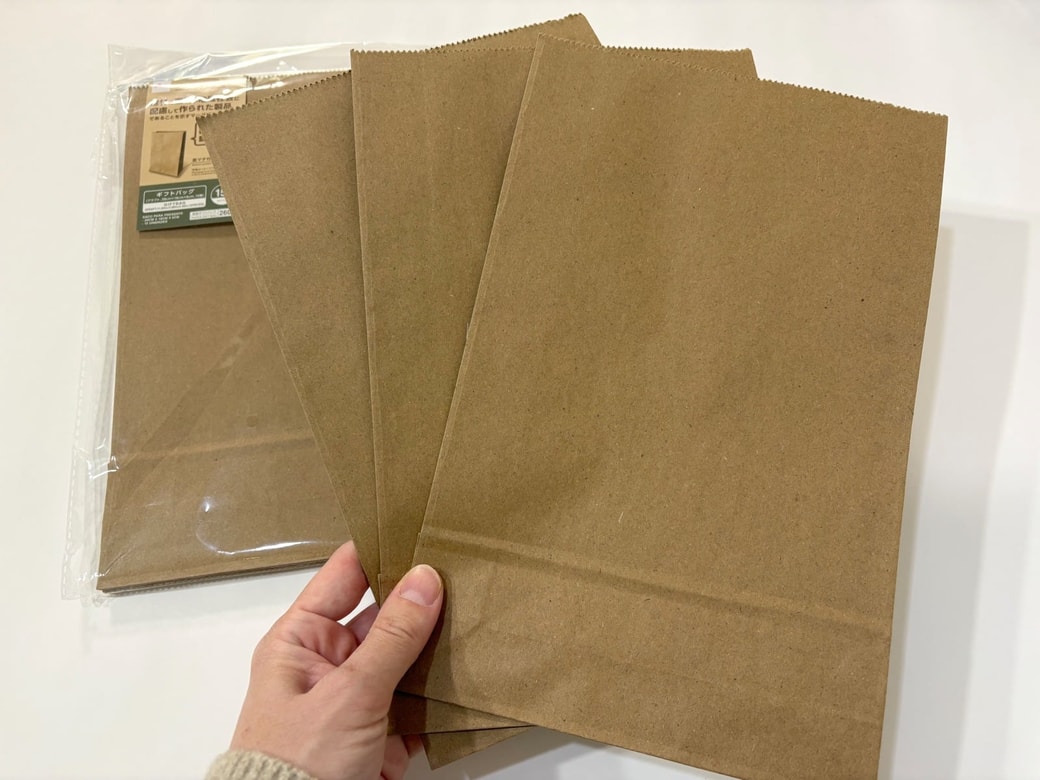 余りがちな「シンプルな紙袋」