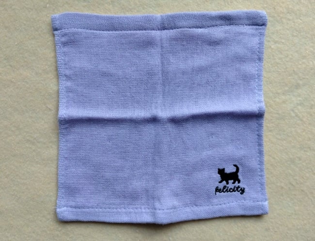 ハンカチを広げたところ