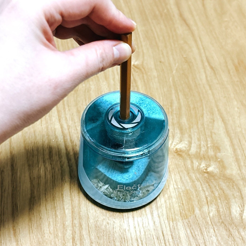 小学生でも削りやすい