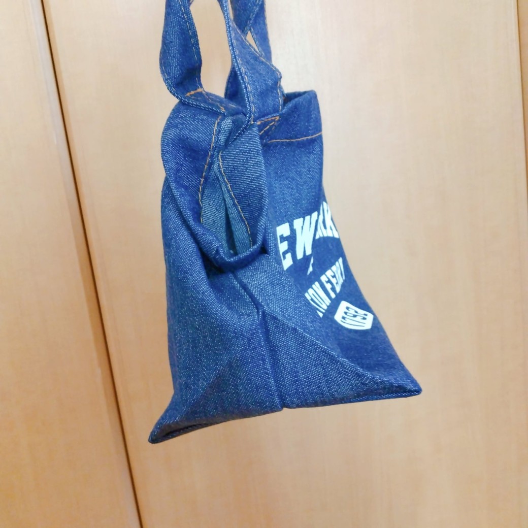 底ができたトートバッグ