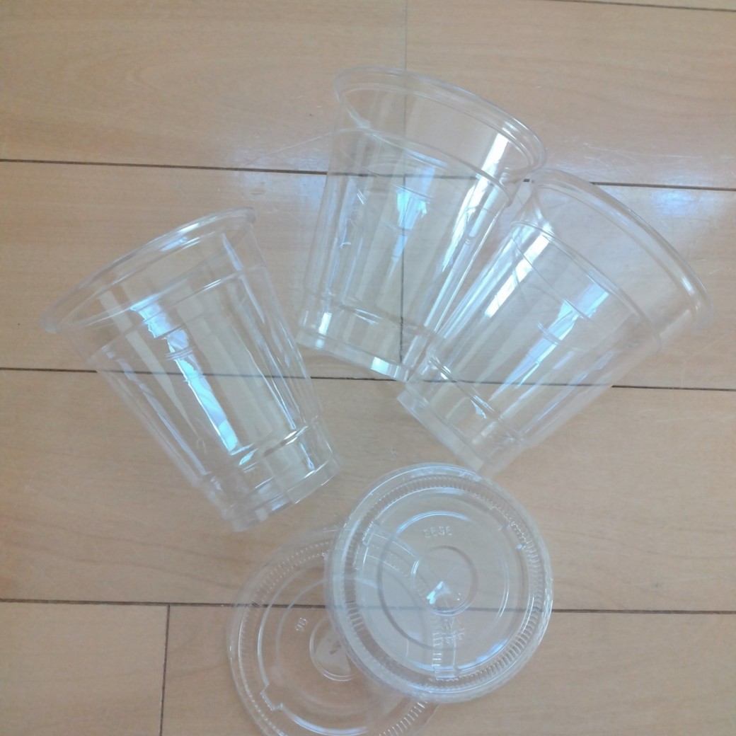 フタつき透明パック