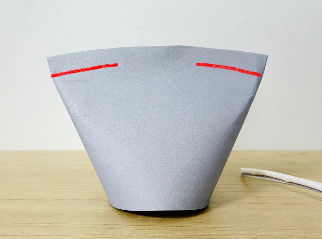 紙コップラッピング作り方