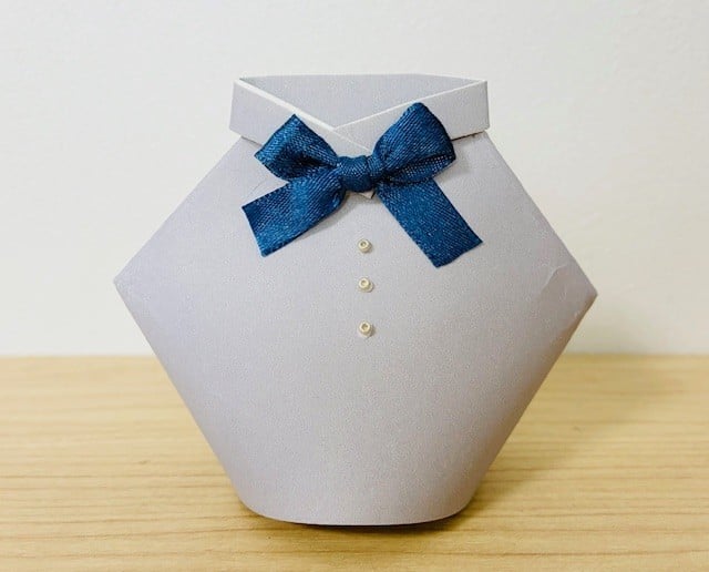 紙コップラッピング作り方