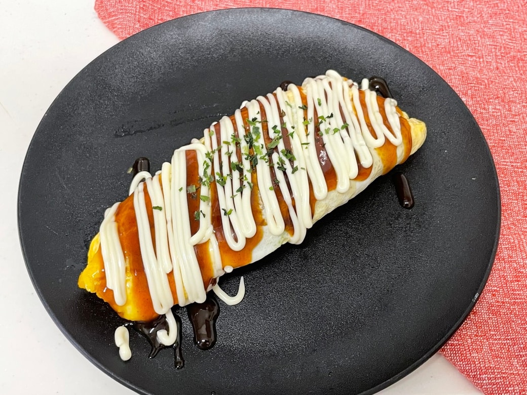 お好み焼き風卵焼き