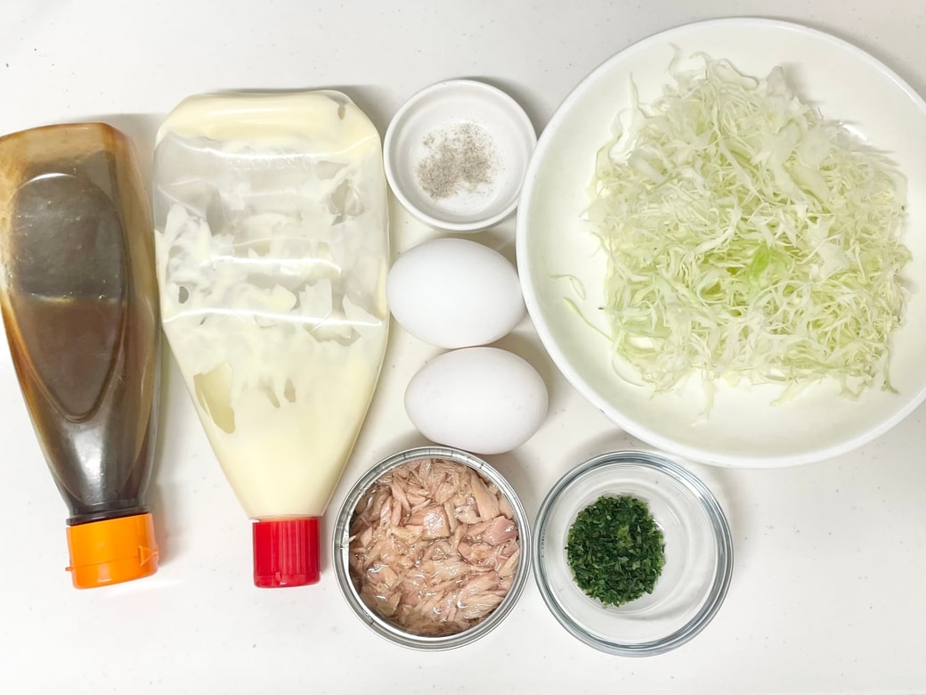 お好み焼き風卵焼き