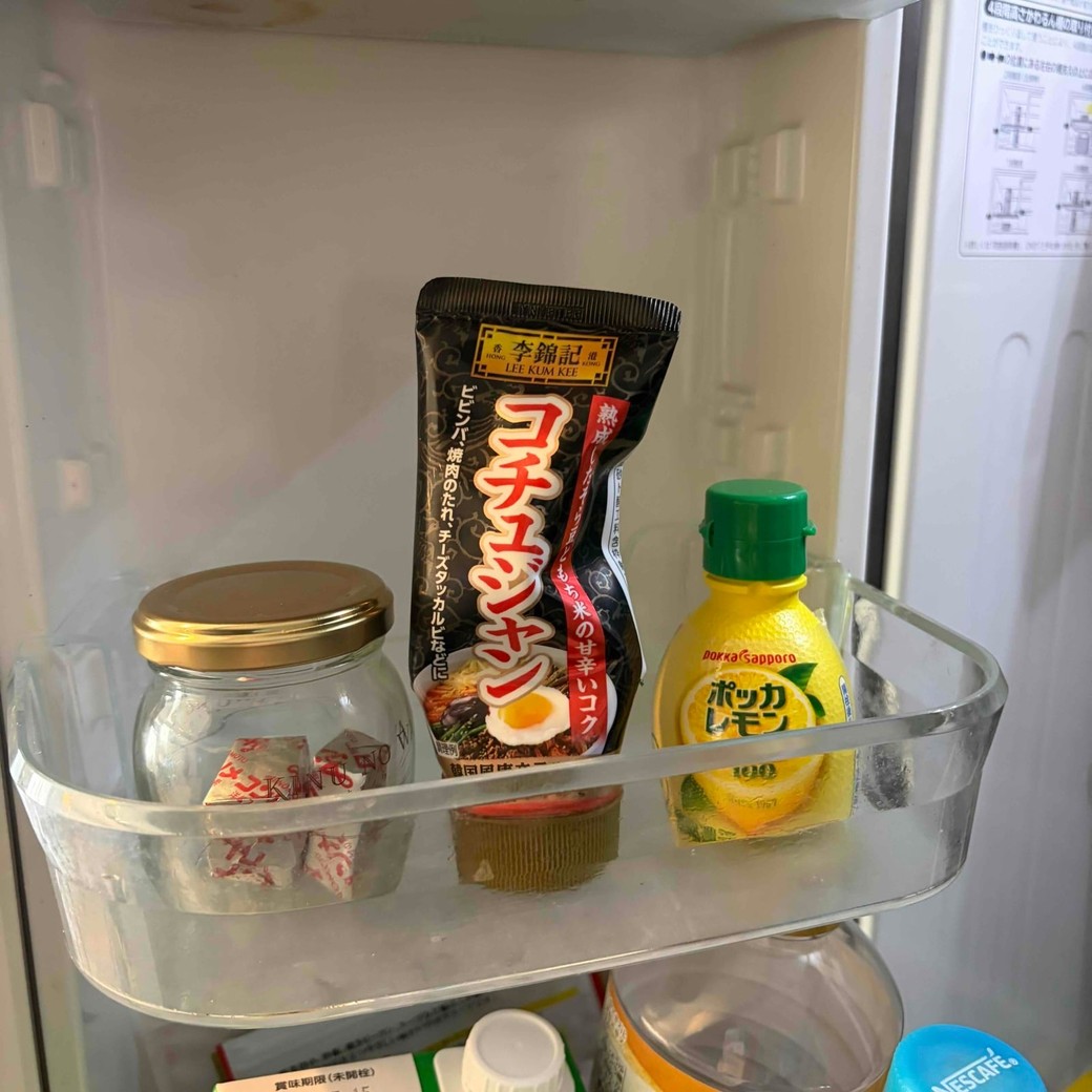 冷蔵庫のビフォー写真
