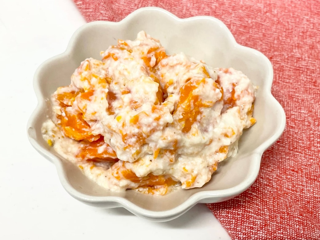 にんじんの豆腐クリームサラダ