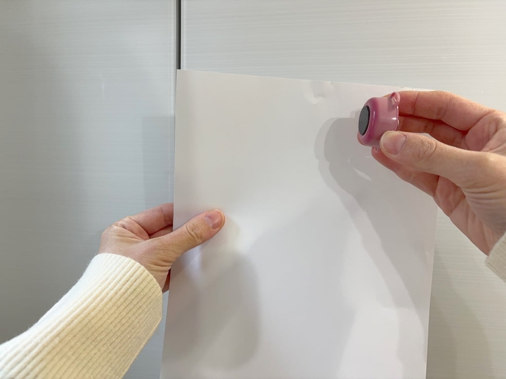 マグネットを使いたいのにつかない場所