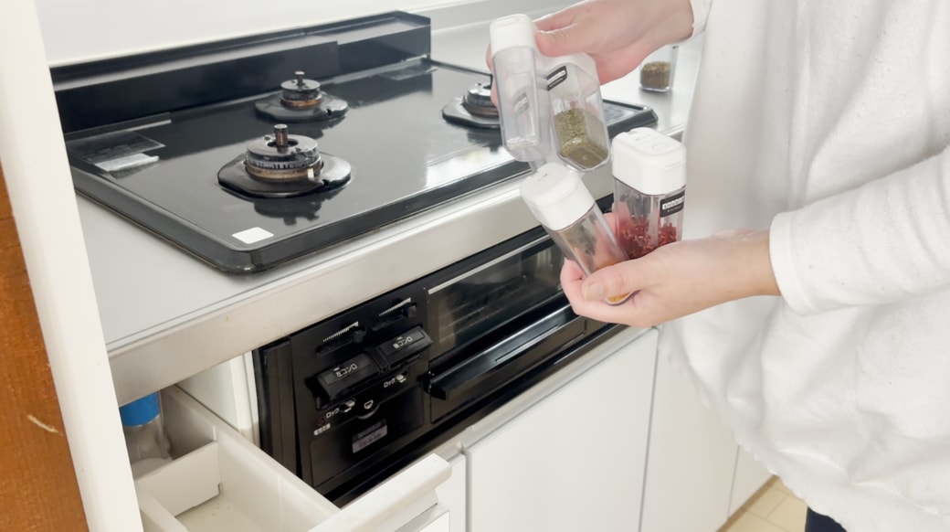 中身を取り出す