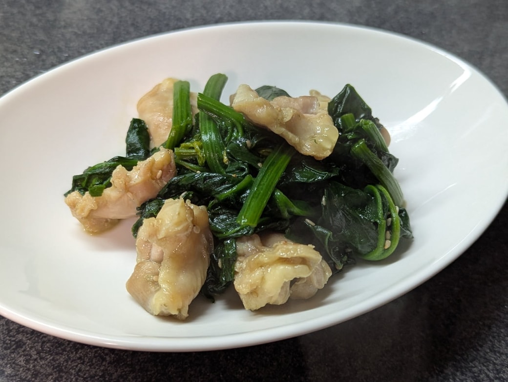 ちぢみほうれん草