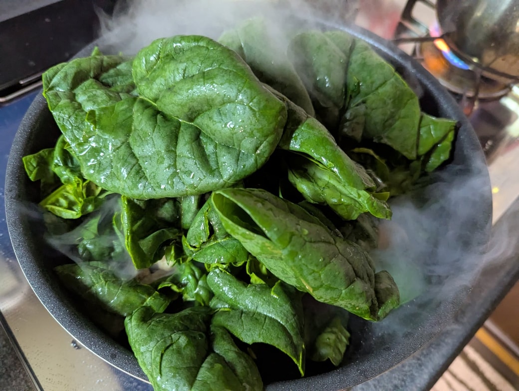 ちぢみほうれん草