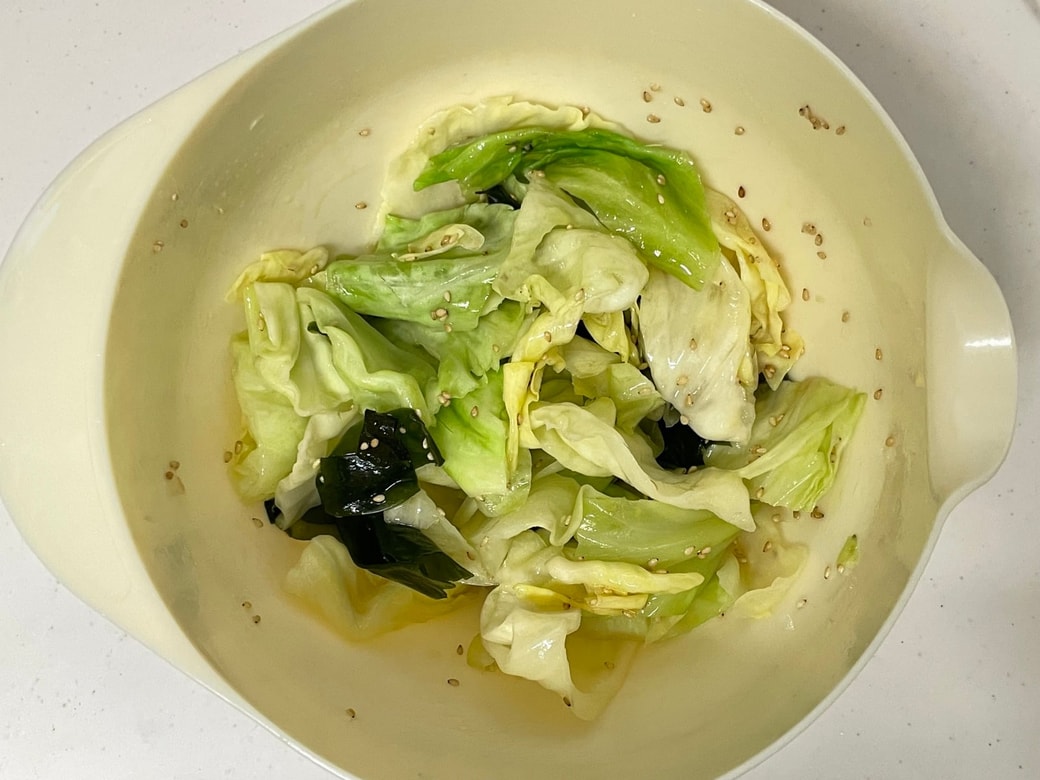 塩キャベツわかめ