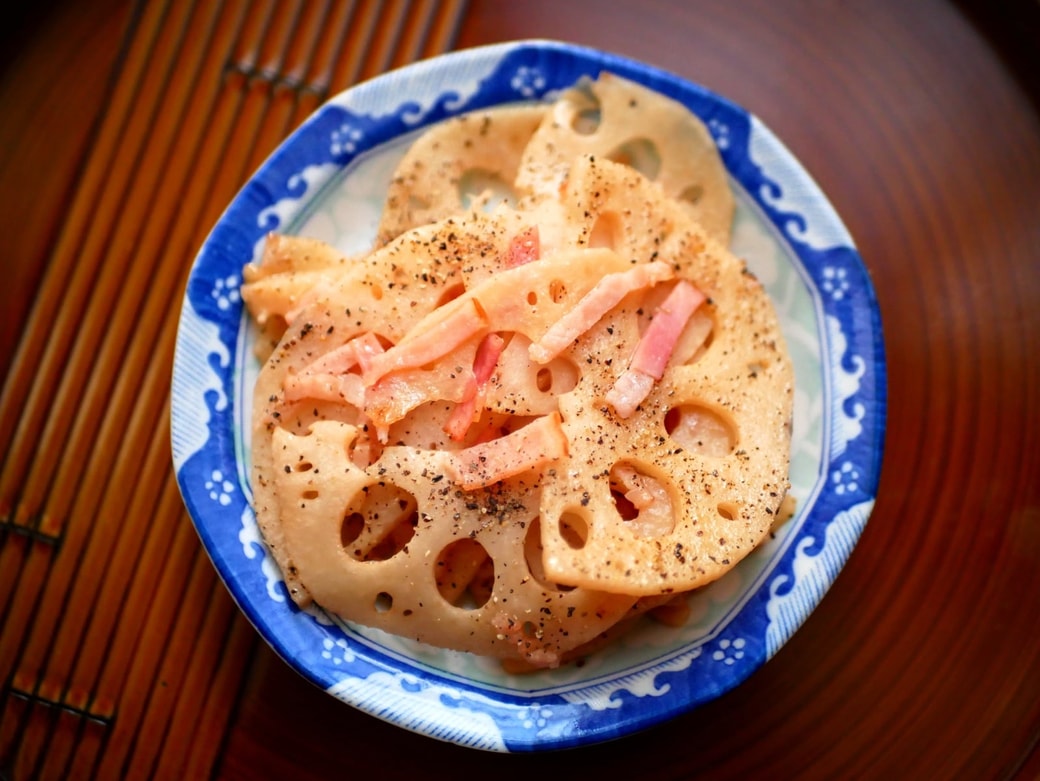 ブラックペッパーをかけて完成