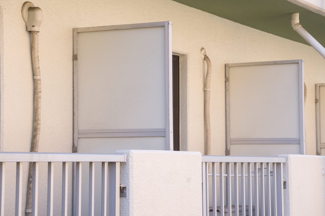 隔て板の破り方