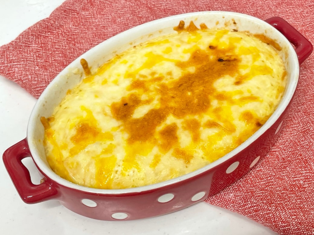 豆腐と卵のチーズ焼き