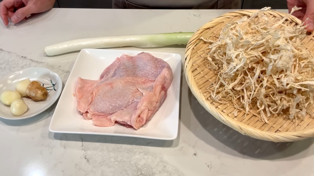 切り干し大根のサムゲタン