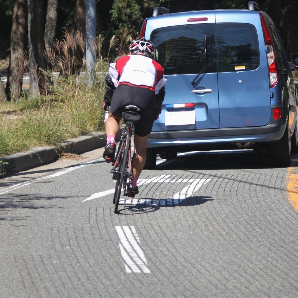 縦溝のグルービング