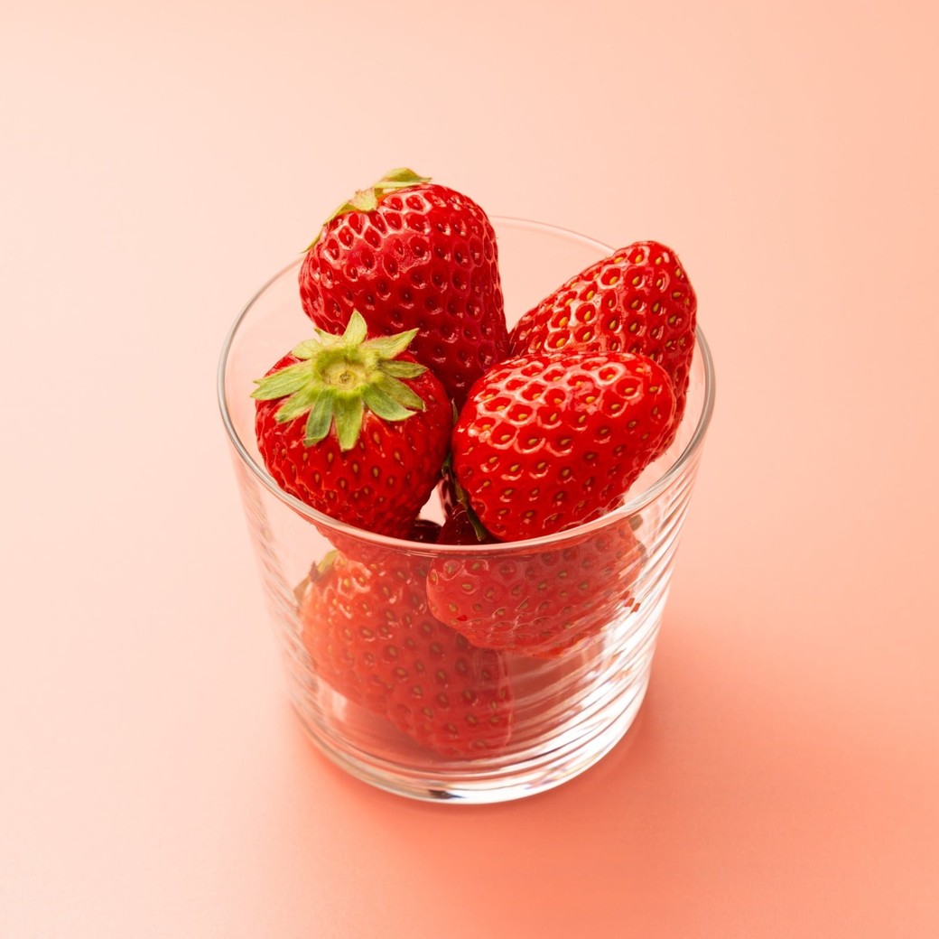 NGいちご同士を重ねて保管する