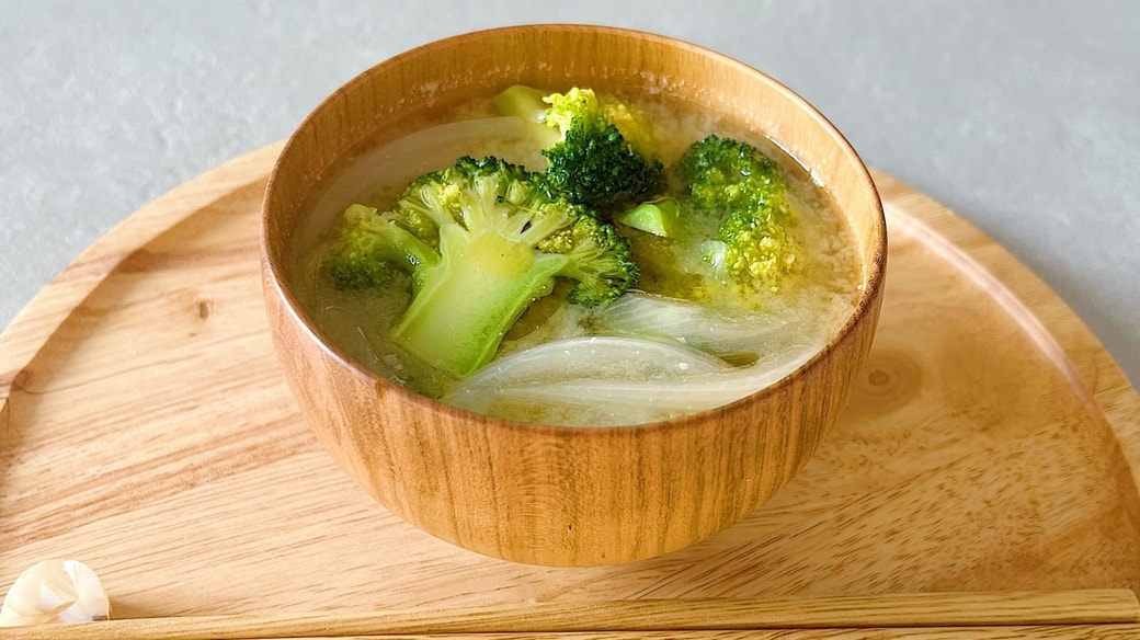 ブロッコリーみそ汁