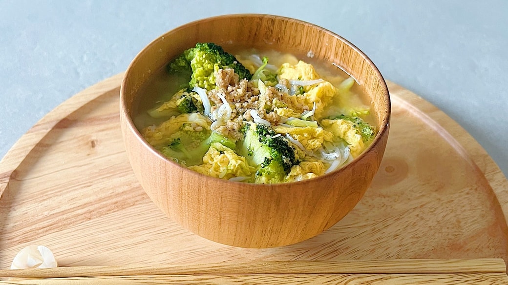 ブロッコリーみそ汁