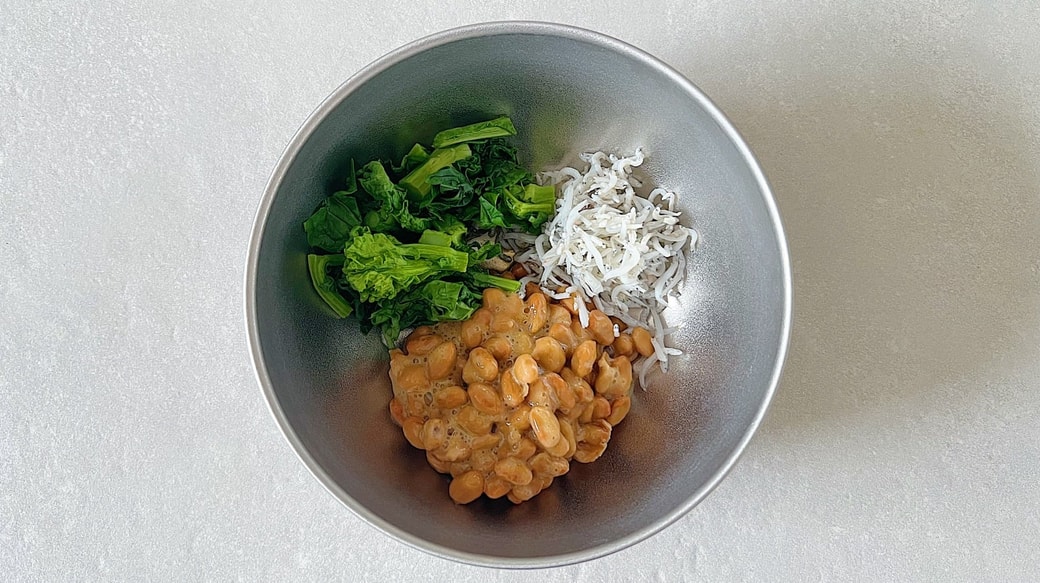 ボウルで合わせる