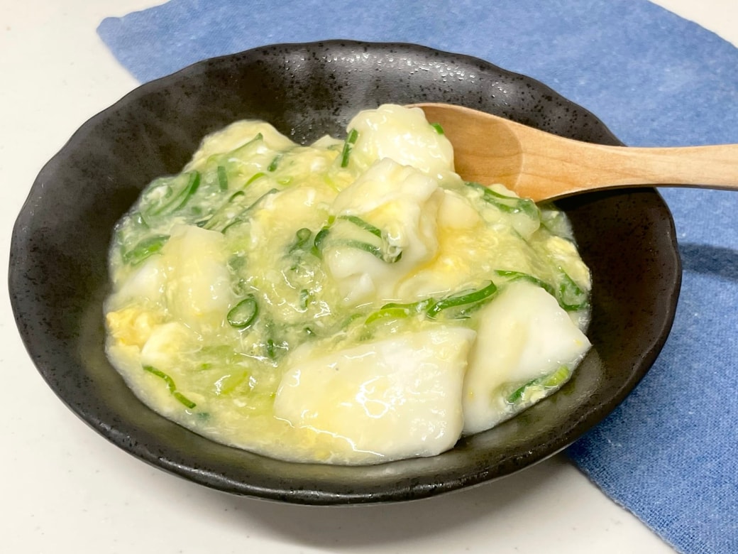 とろたまはんぺん焼き