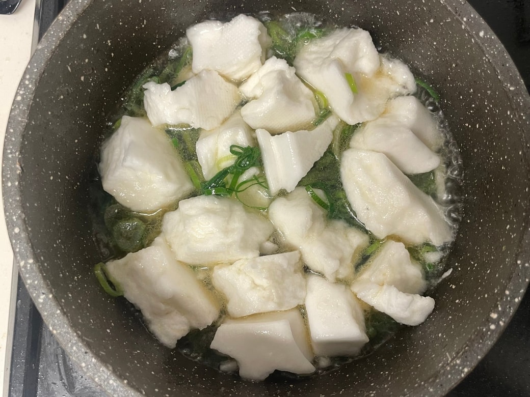 とろたまはんぺん焼き