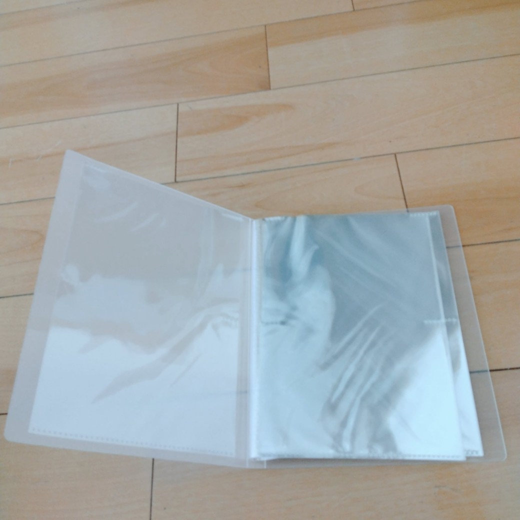 透明ポケットつきファイル