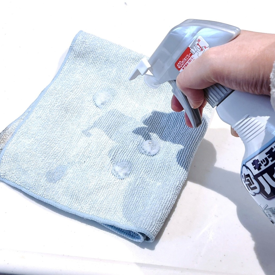 ②ふきんのお手入れに使う