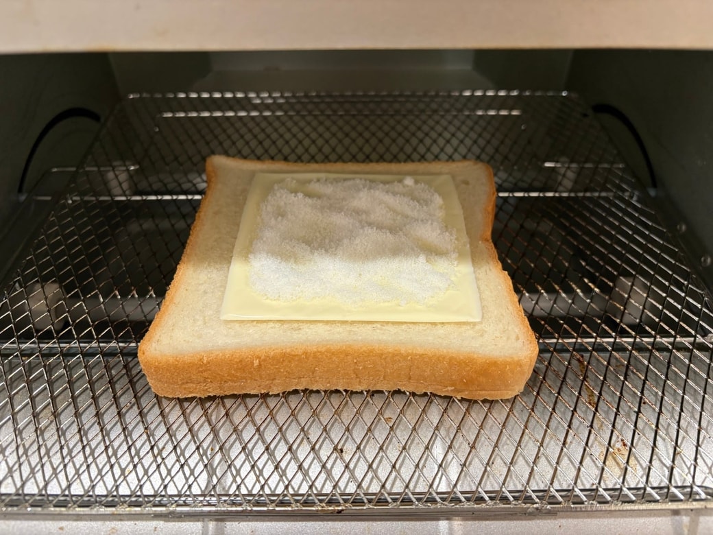 トースターで焼く