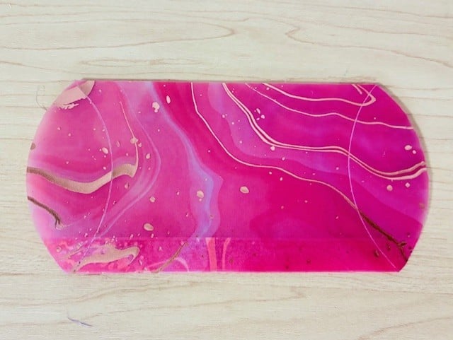 トレーシング素材のおりがみ作り方