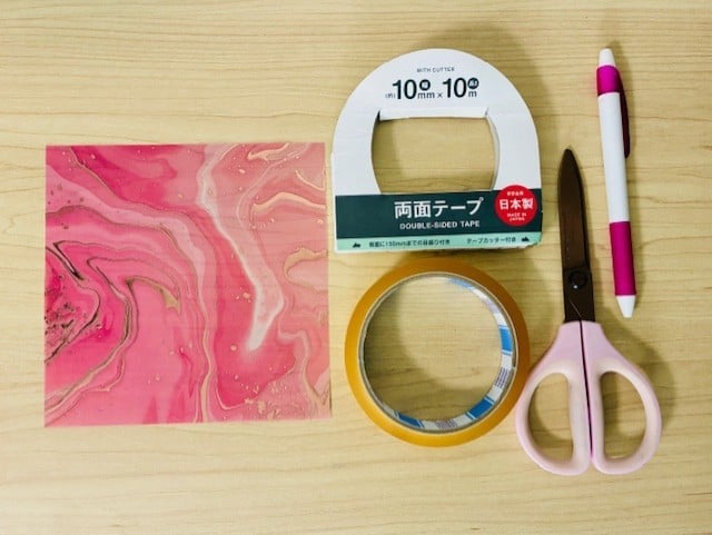 トレーシング素材のおりがみ材料