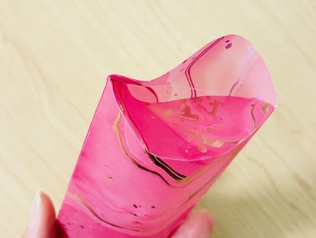 トレーシング素材のおりがみ作り方