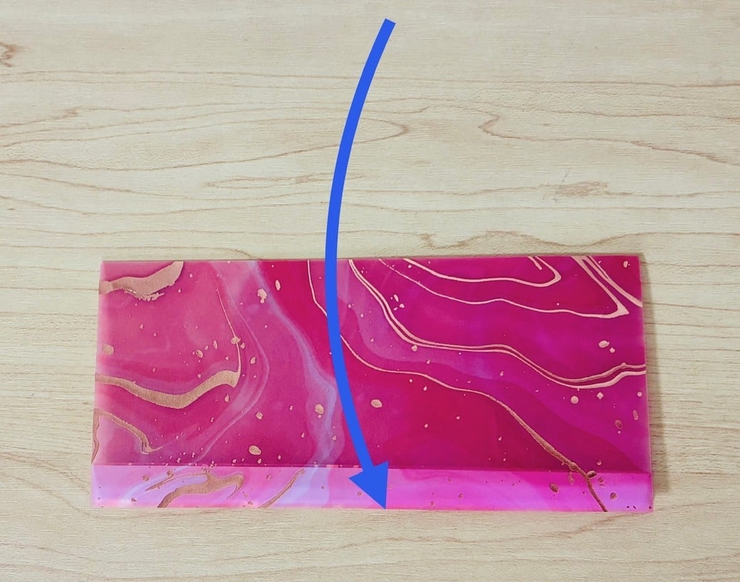 トレーシング素材のおりがみ作り方