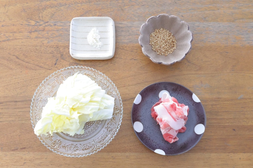 「豚肉と白菜のおにぎり」