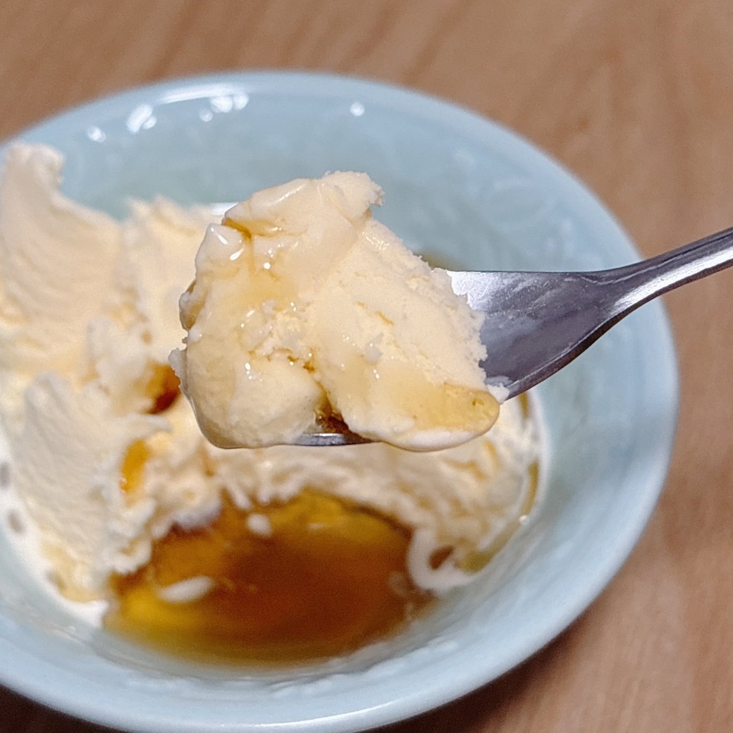 濃厚なごまアイスのような味わいに