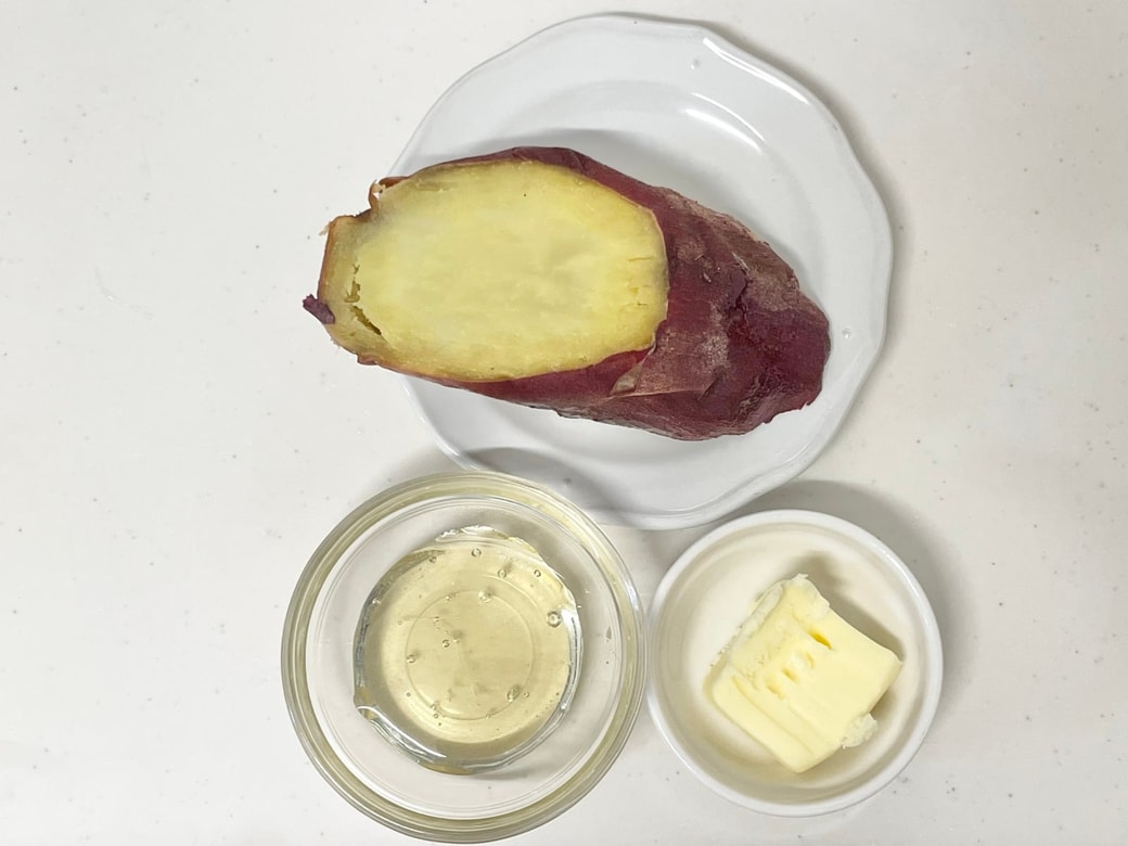 焼き芋はちみつバター