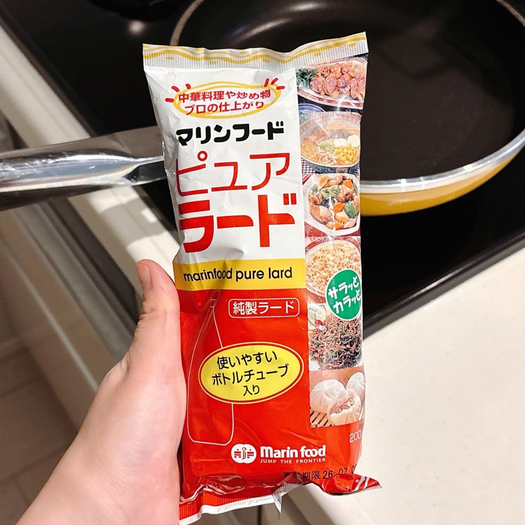 チャーハンに使う「ラード」