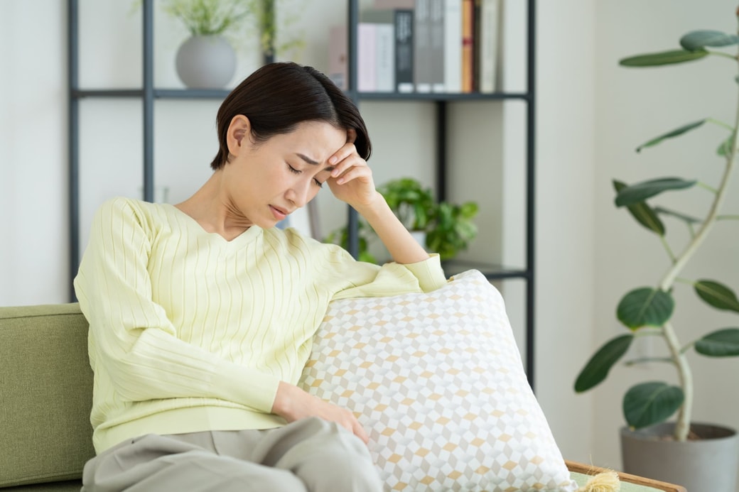 疲れた女性