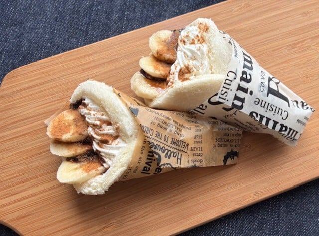 食パンクレープ