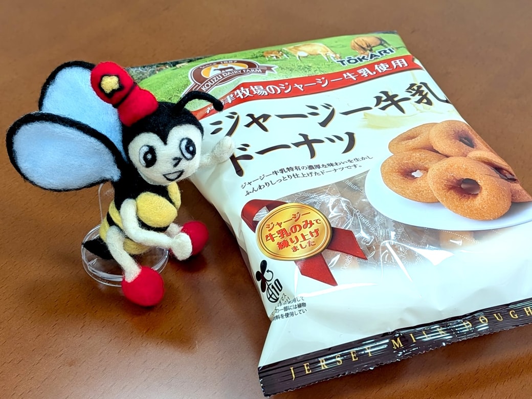 東京カリントのジャージー牛乳ドーナツとはちみつぼうや