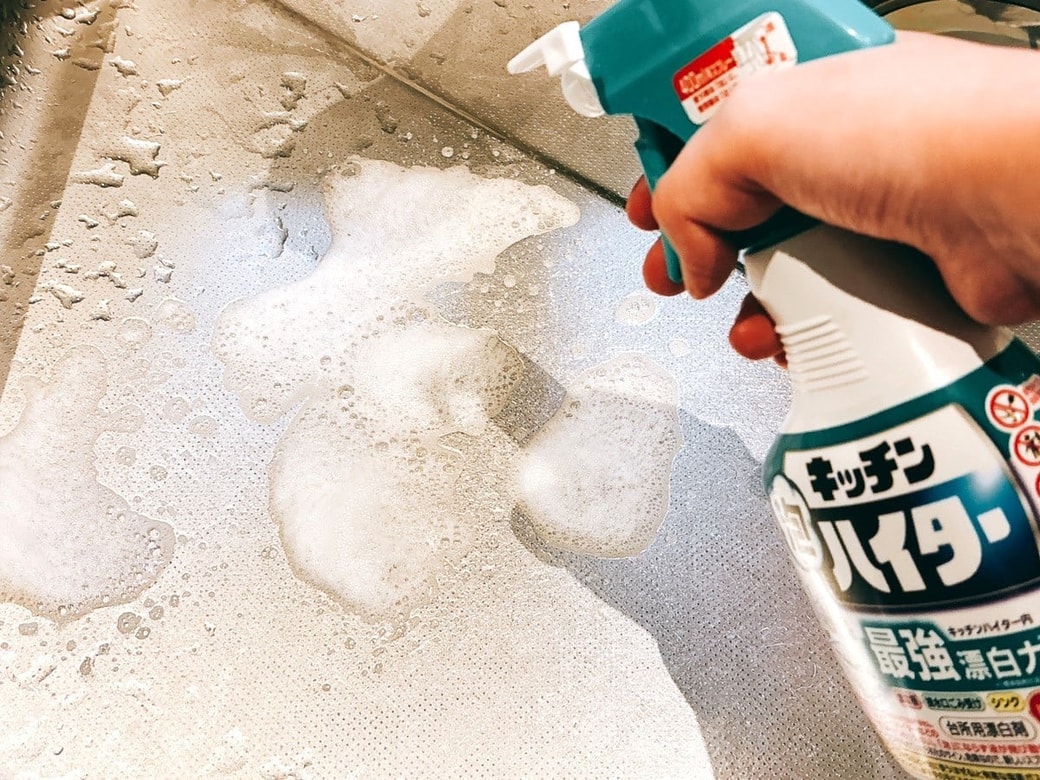 注意②スプレーのしすぎ