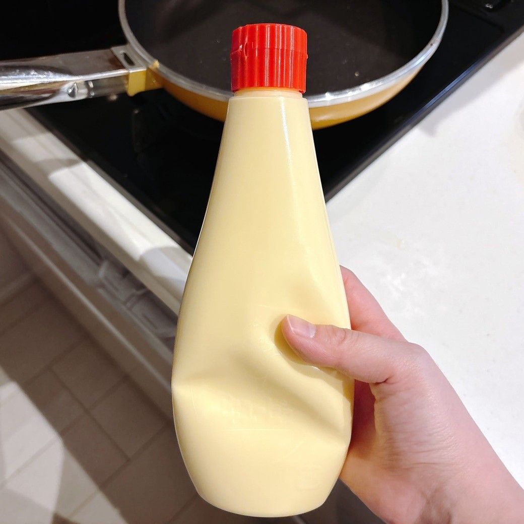 油の代わりにマヨネーズを使う
