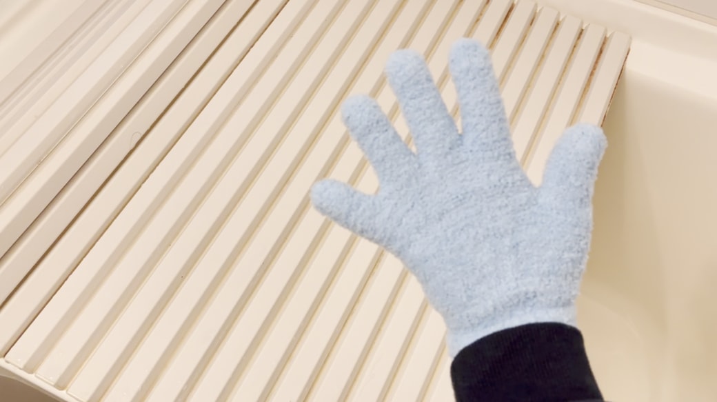 掃除手袋を活用した掃除法