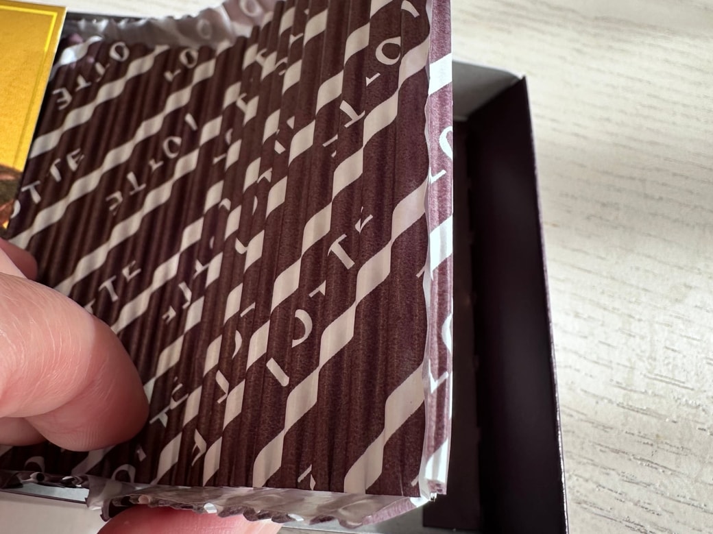 中敷を取り除く