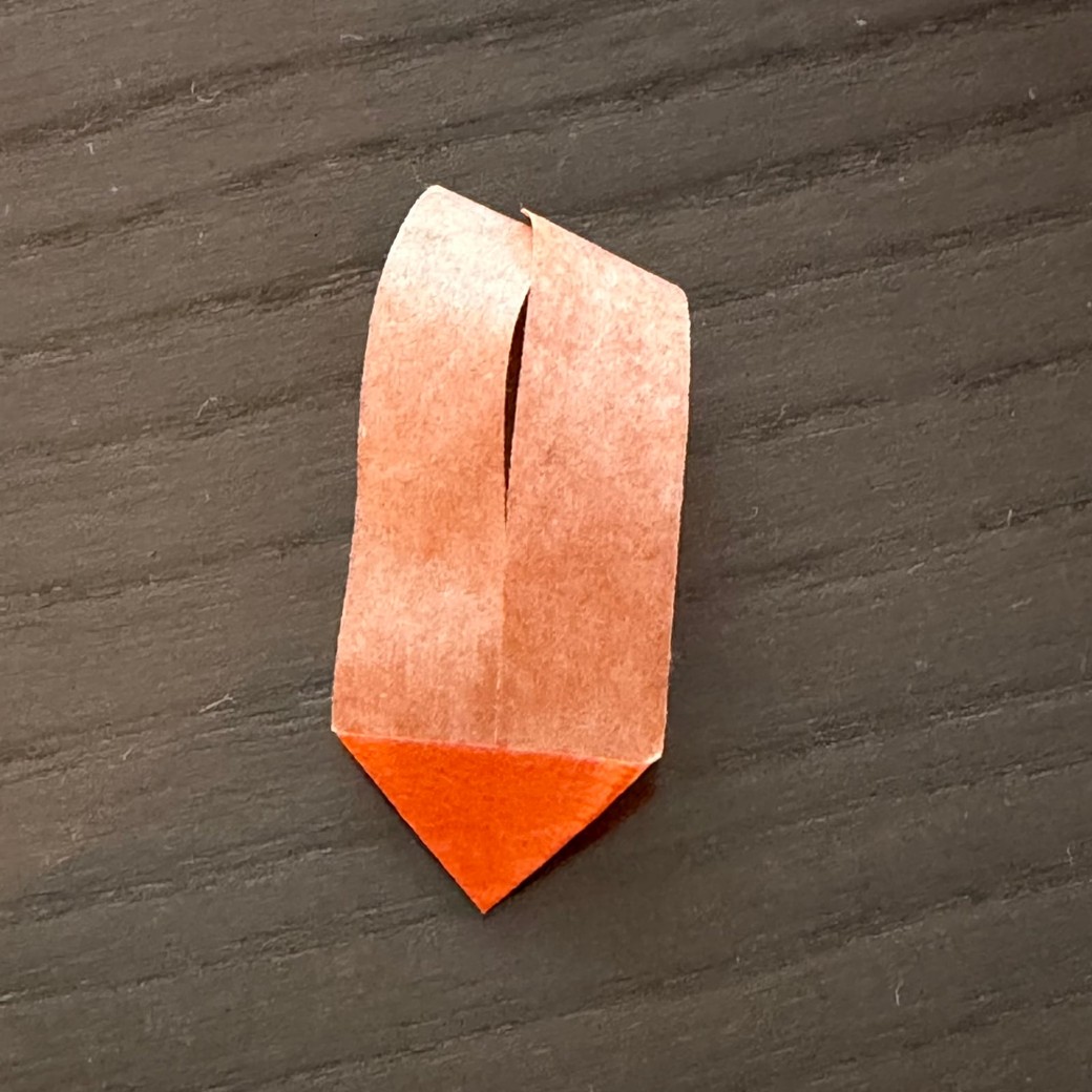 ひっくり返したところ