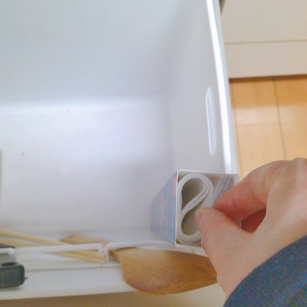 ジップロックの収納