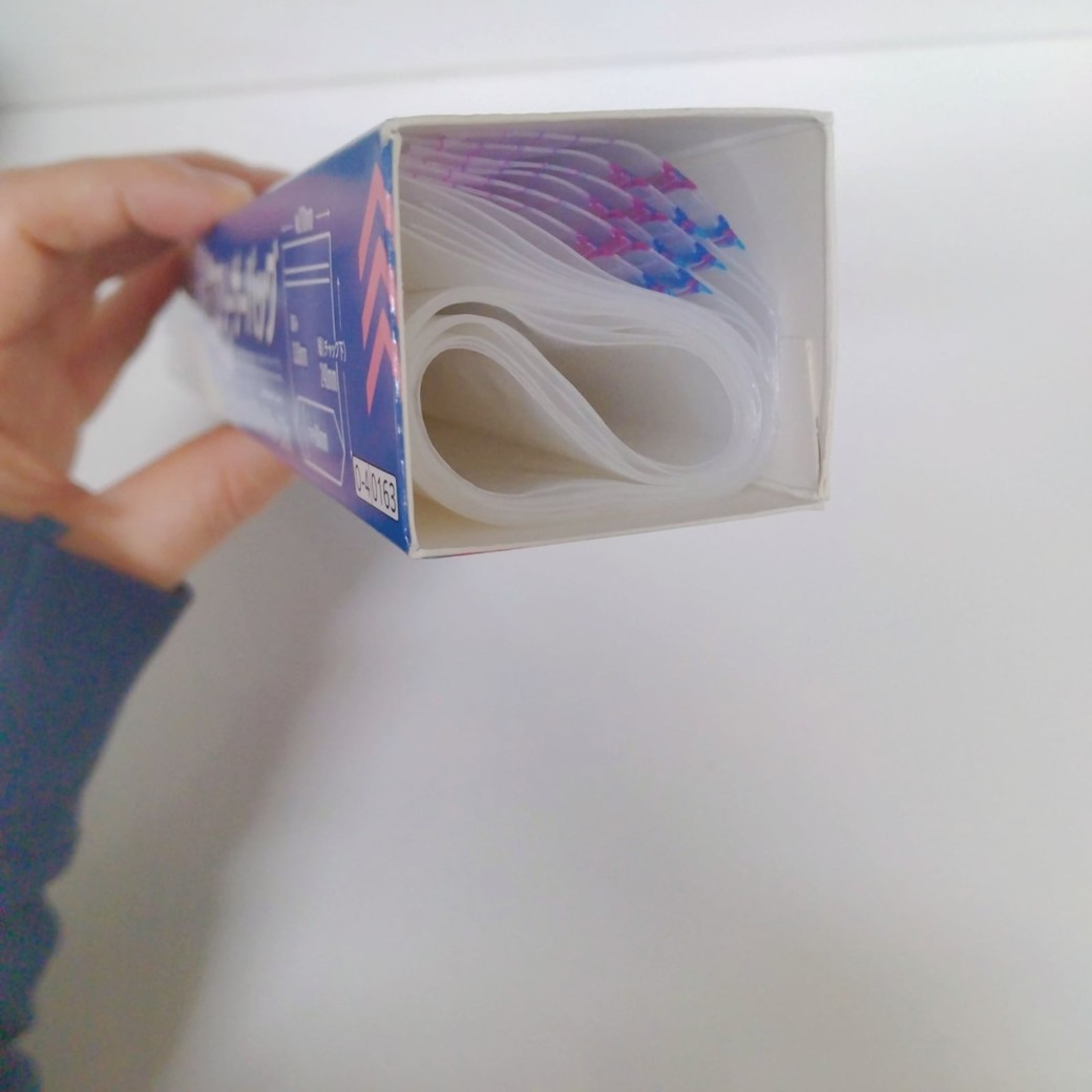 フリーザーバッグの底