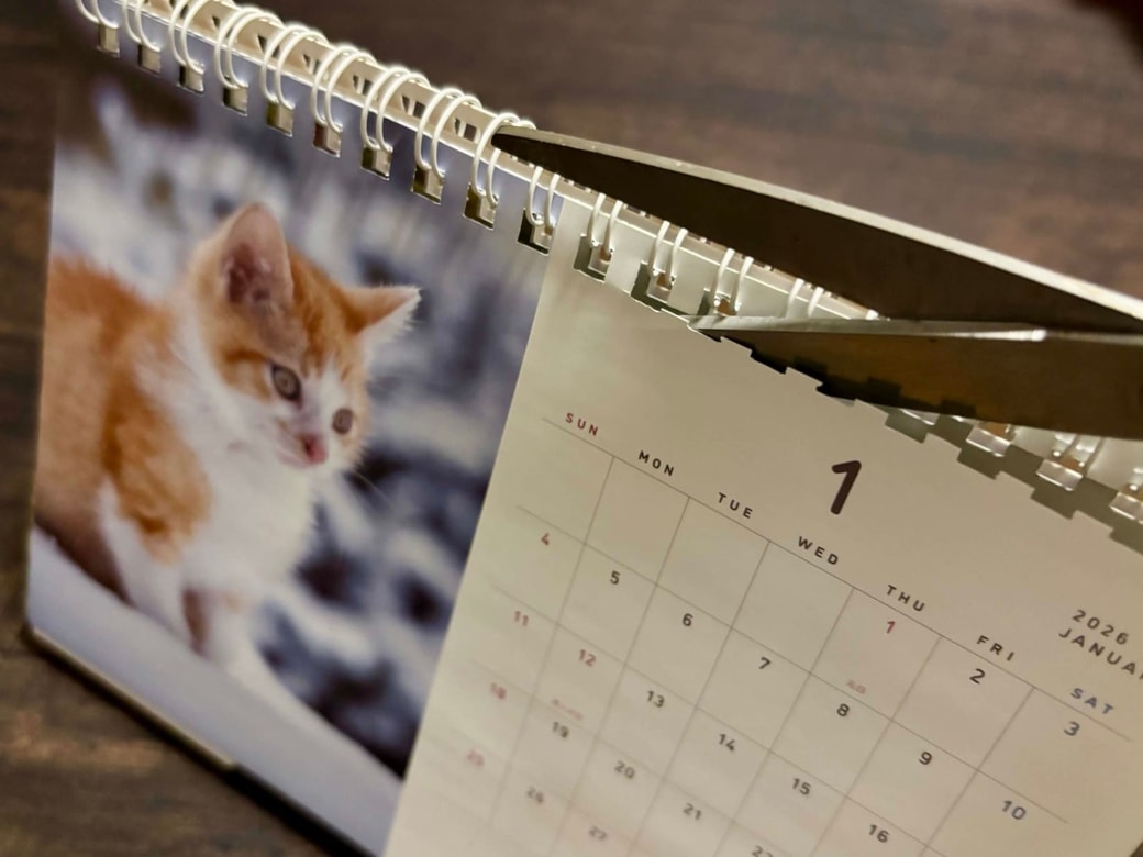 卓上カレンダー